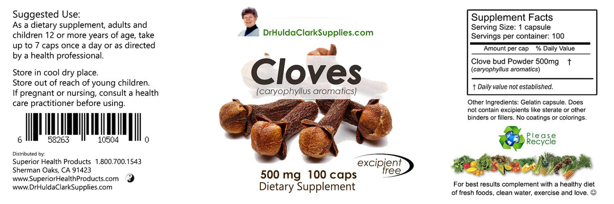 Superior Health Products Dr Clark Bundle - 250 Capsules - image 3