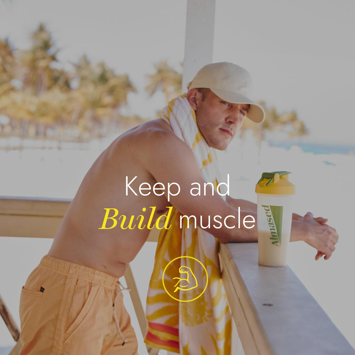Almased Vanilla Meal Replacement Shake - Low-Glycemic High Plant Base