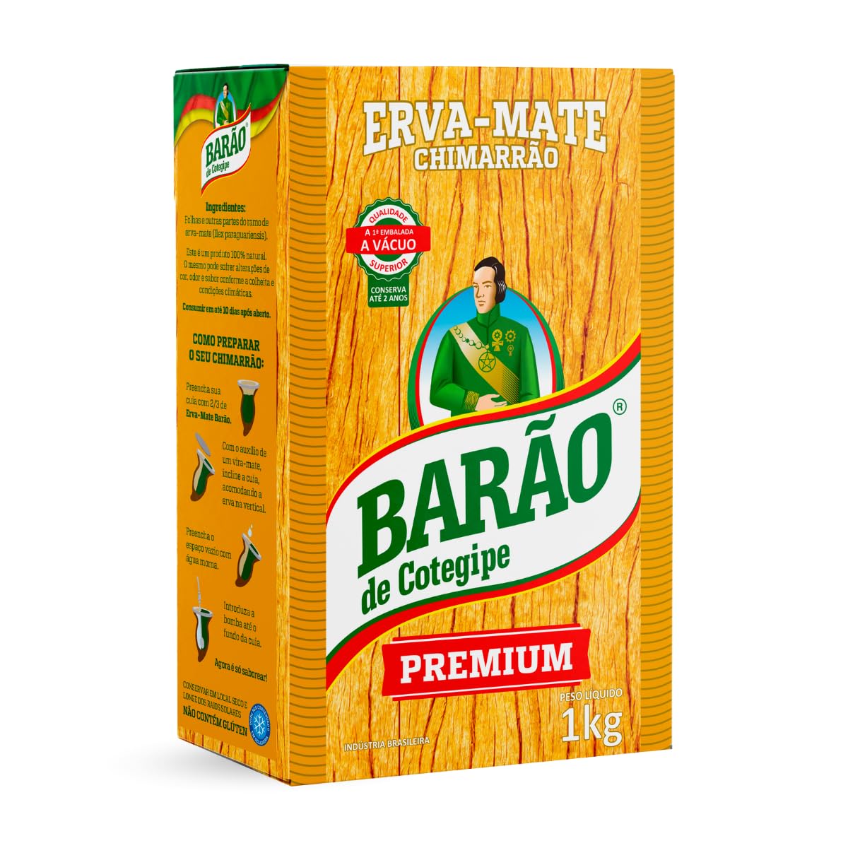 Barão Yerba Mate Premium Blend - 1 kg