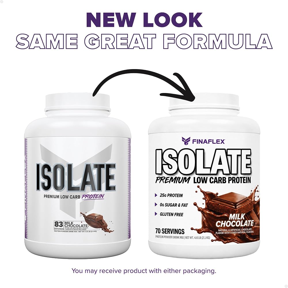 FINAFLEX ISOLATE Milk Chocolate Whey Protein - 83 Servings - image 2