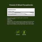 Swanson E-400 Mixed Tocopherols 400 IU - 250 Softgels - image 4