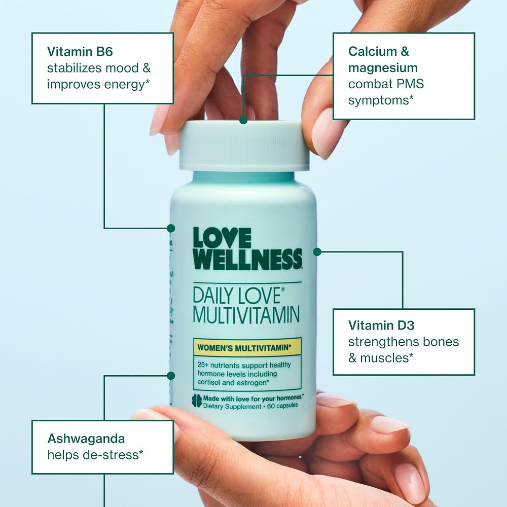 Love Wellness Daily Love Multivitamin & Big Brain Probiotic - Pack of 2 - image 3