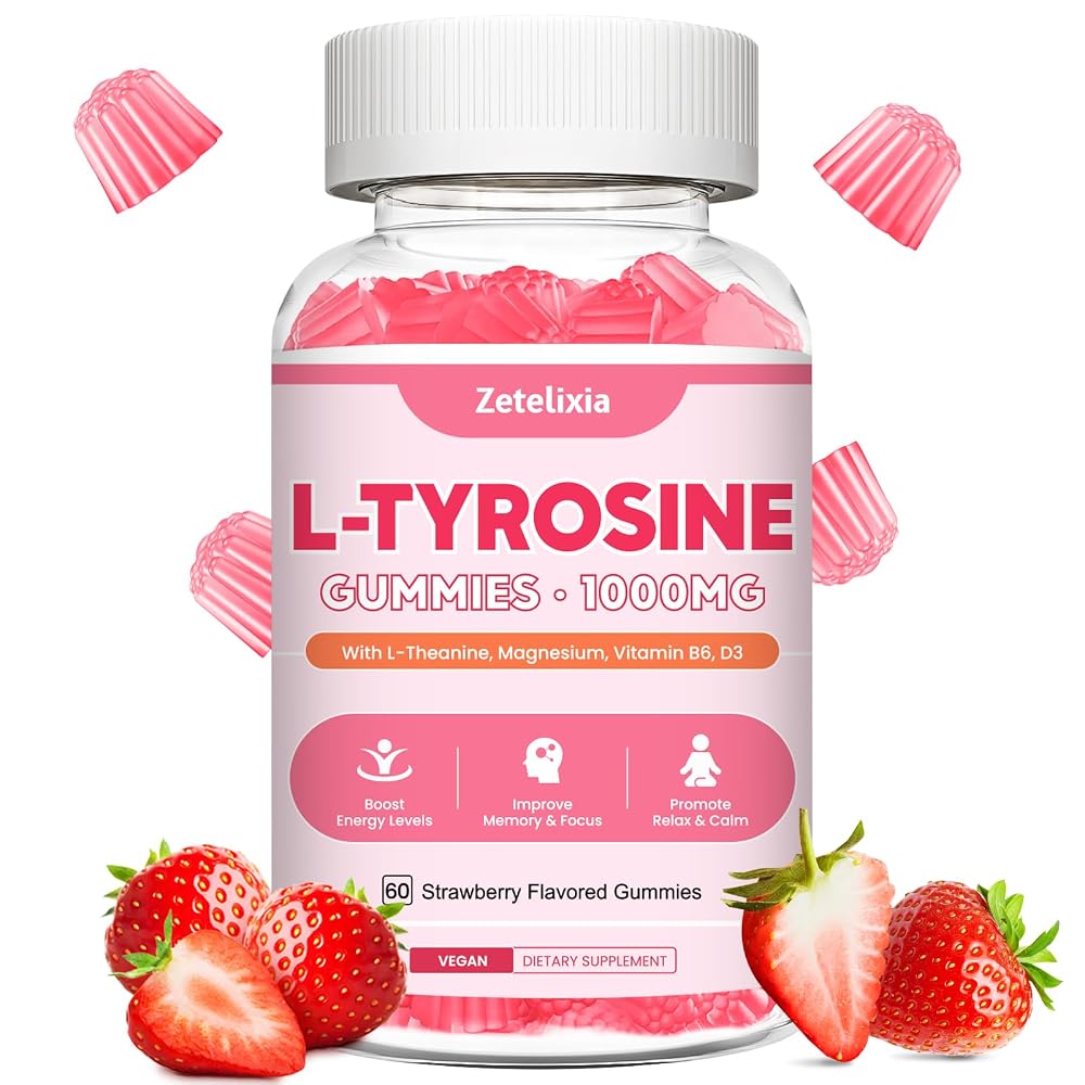 Zetelixia 10 in 1 L-Tyrosine Gummies