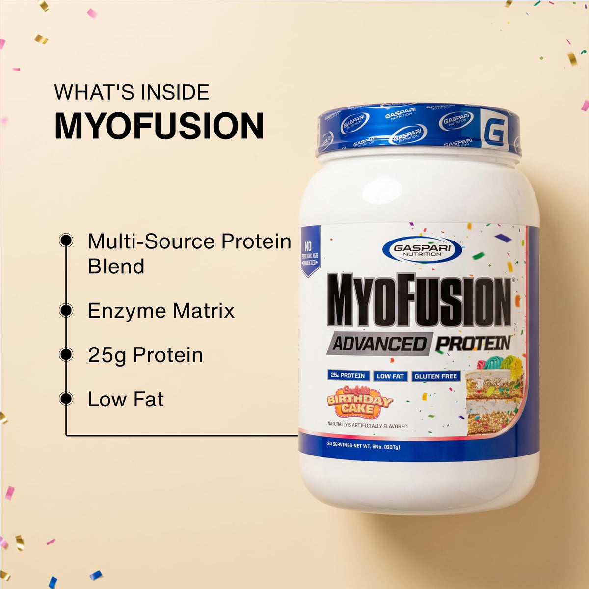 Gaspari Nutrition Myofusion Advanced Protein