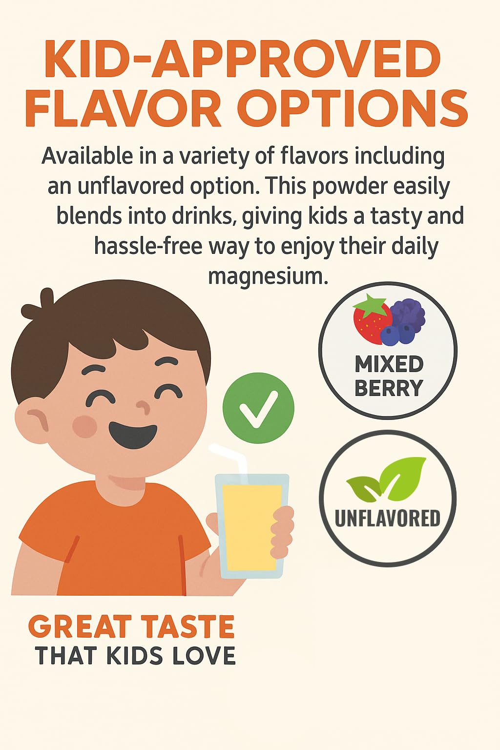 Raise Them Well Mag Go Kids Magnesium Powder Mixed Berry - 90 Servings - image 6