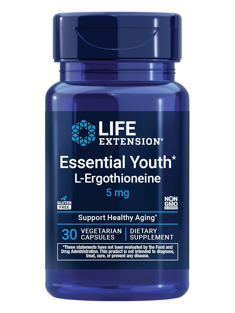 Life Extension Essential Youth L-Ergothioneine - 30 Capsules
