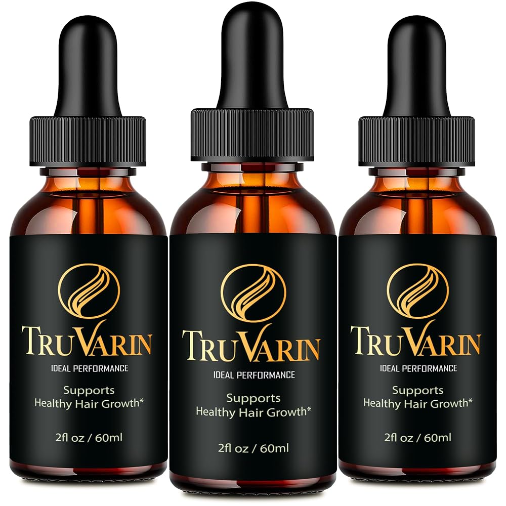IDEAL PERFORMANCE TruVarin Drops Hair Growth Supplement - 6 Fl Oz
