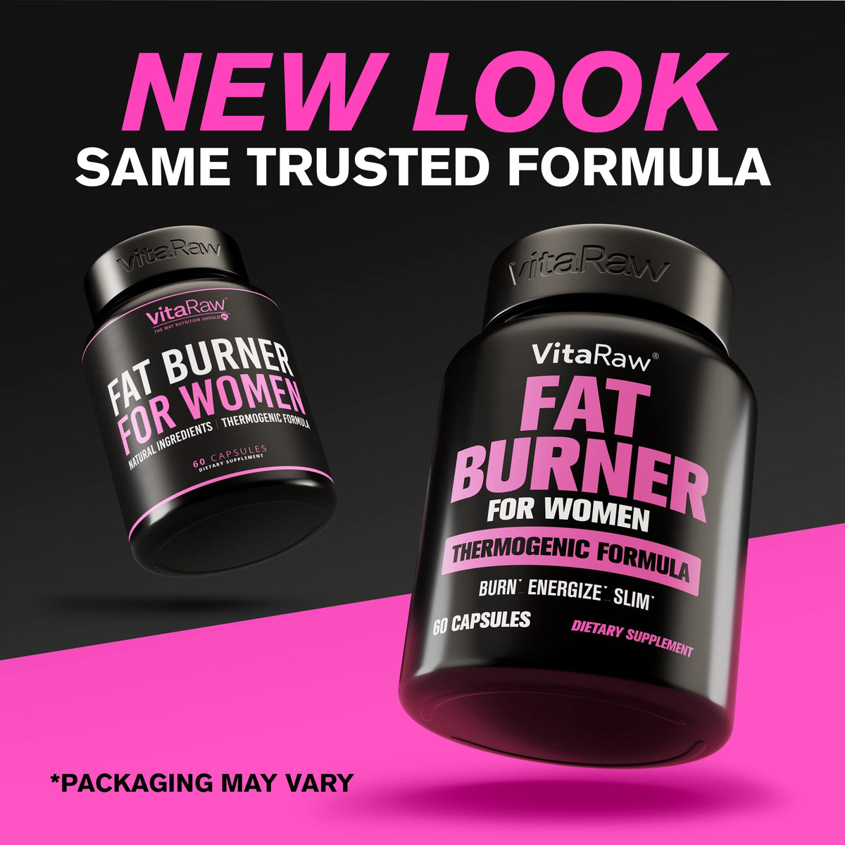 VitaRaw Women's Fat Burner Thermogenic Capsules - 60 Capsules - image 5