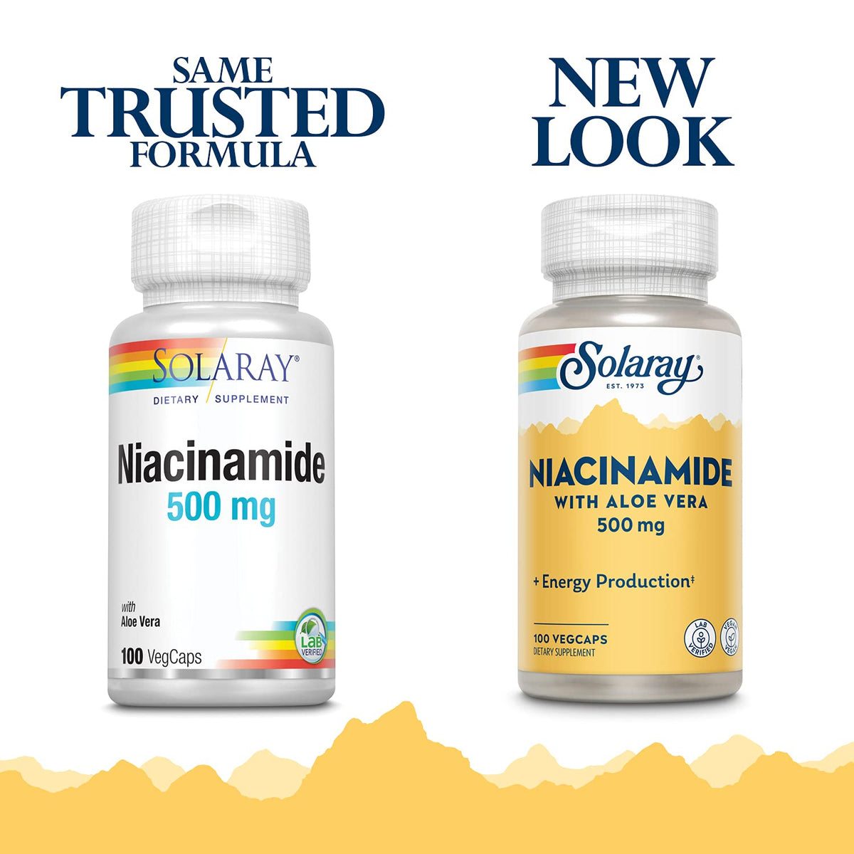 Solaray Niacinamide 500mg Supplement - 100 Capsules - image 2
