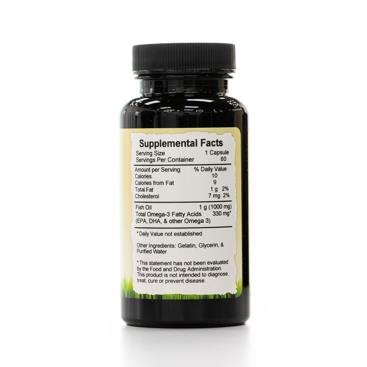 Wholistic Botanicals Omega-3 Fish Oil Brain Support - 60 Capsules - image 2