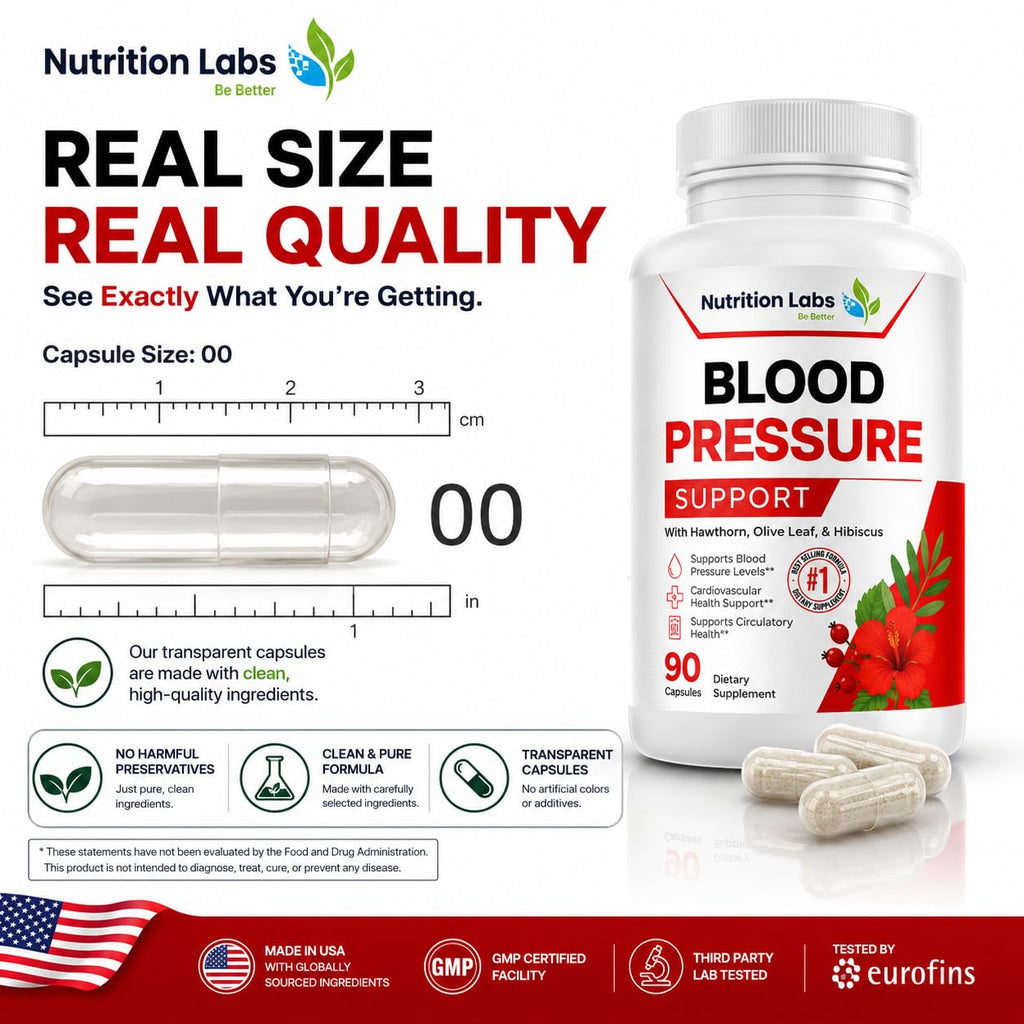 NUTRITION LABS BE BETTER 13-in-1 Heart Health Supplement - 90 Capsules - image 6
