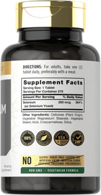 Carlyle Selenium Supplement 200 mcg - 270 Tablets - image 2