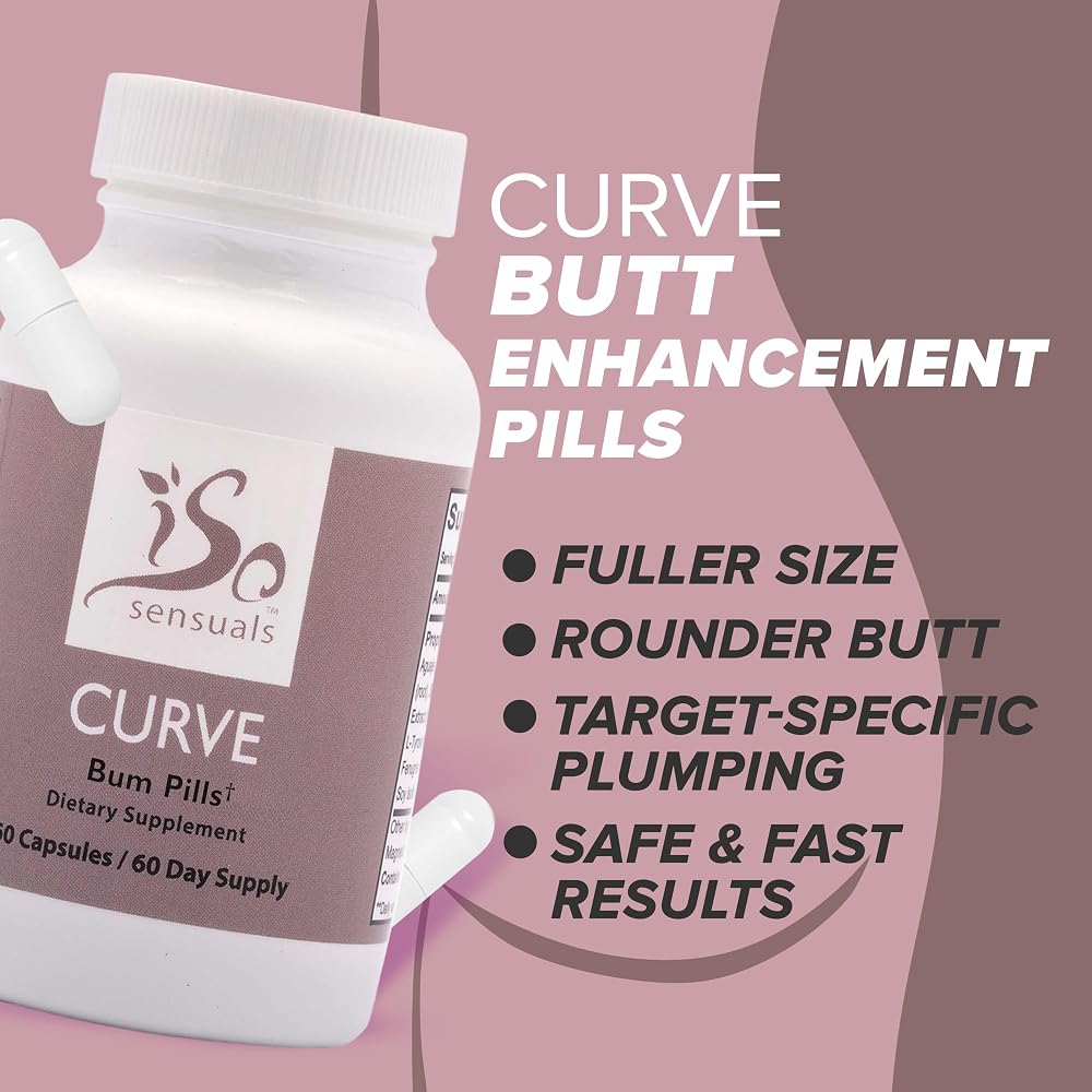 IsoSensuals Curve Butt Enhancement Pills - 60 Capsules - image 5