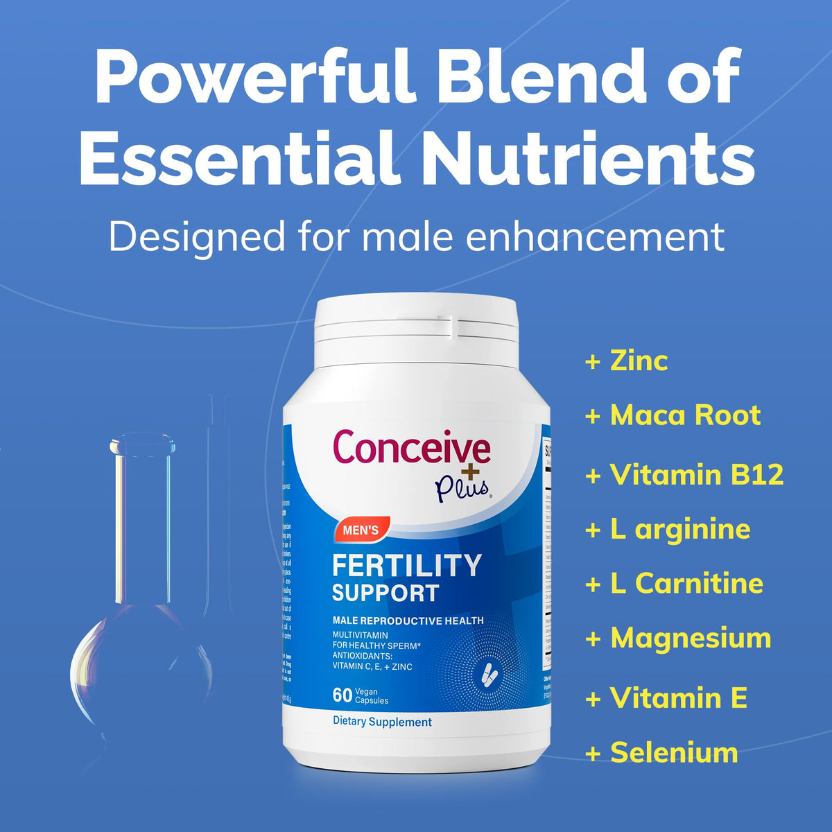 CONCEIVE PLUS Male Fertility Supplement - 60 Capsules - image 14