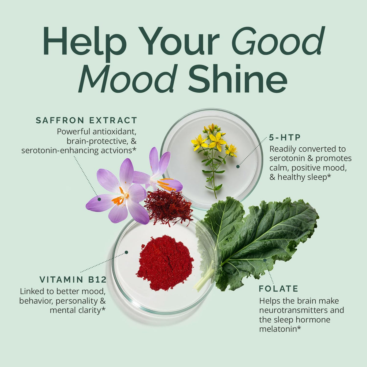 BrainMD Dr Amen Serotonin Mood Support - 120 Capsules - image 3