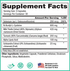 Peak Liver Support, Liver Cleanse & Detox with Milk Thistle, 30 - image 3