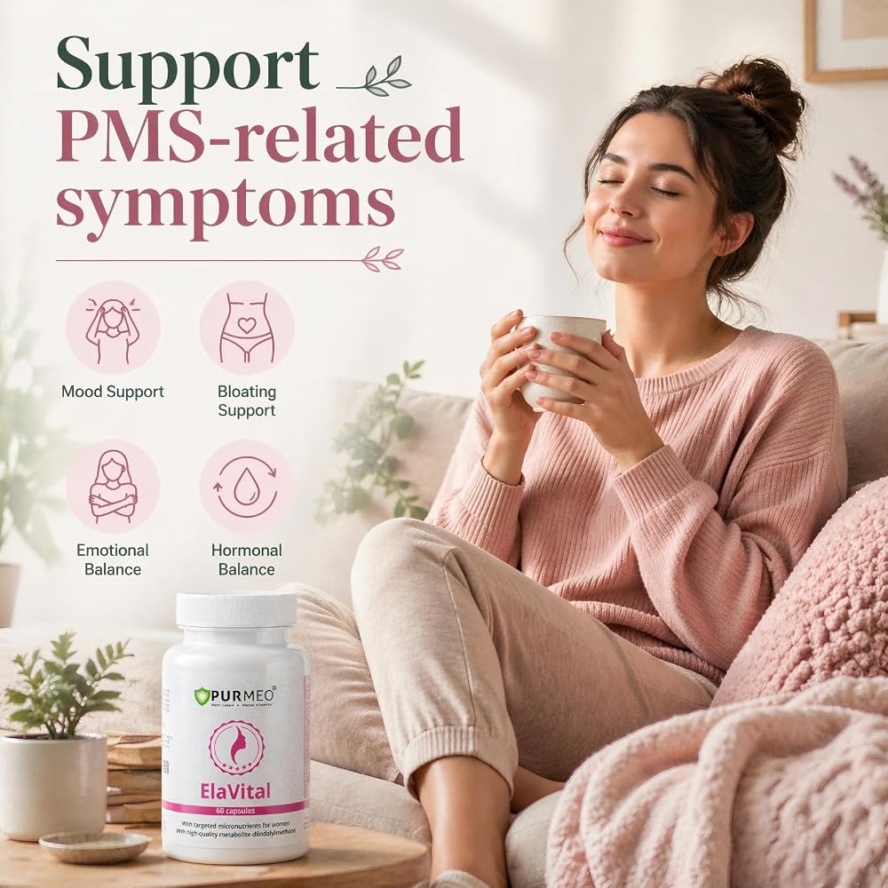 purmeo DIM Supplement for Women, Hormone Balance - 60 Capsules - image 3