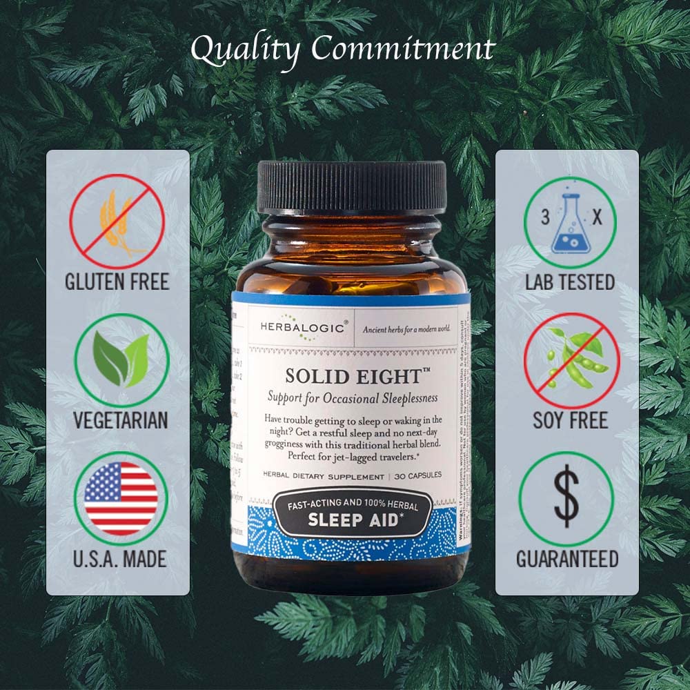 Herbalogic Solid Eight Sleep Support - 30 Capsules - image 3