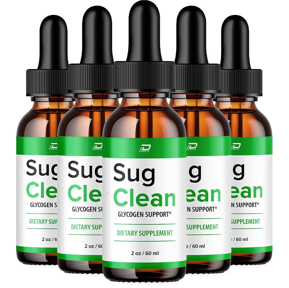 Indelo Sug Clean Drops Extra Strength Glycogen Liquid - 5 Pack
