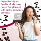 Auri Super Mushroom Focus Gummies with Lion's Mane - 60 Gummies - image 7