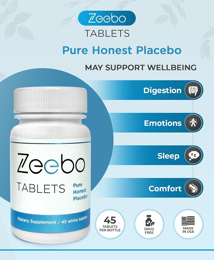 Zeebo Placebo Pills - Choose Tablet or Capsule Form - image 5