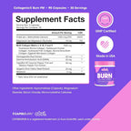 Obvi Collagenic Burn PM Collagen Peptides for Sleep - 90 Capsules - image 5