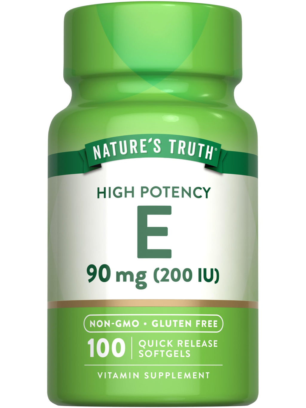 Nature's Truth Vitamin E 200 IU - 100 Softgels