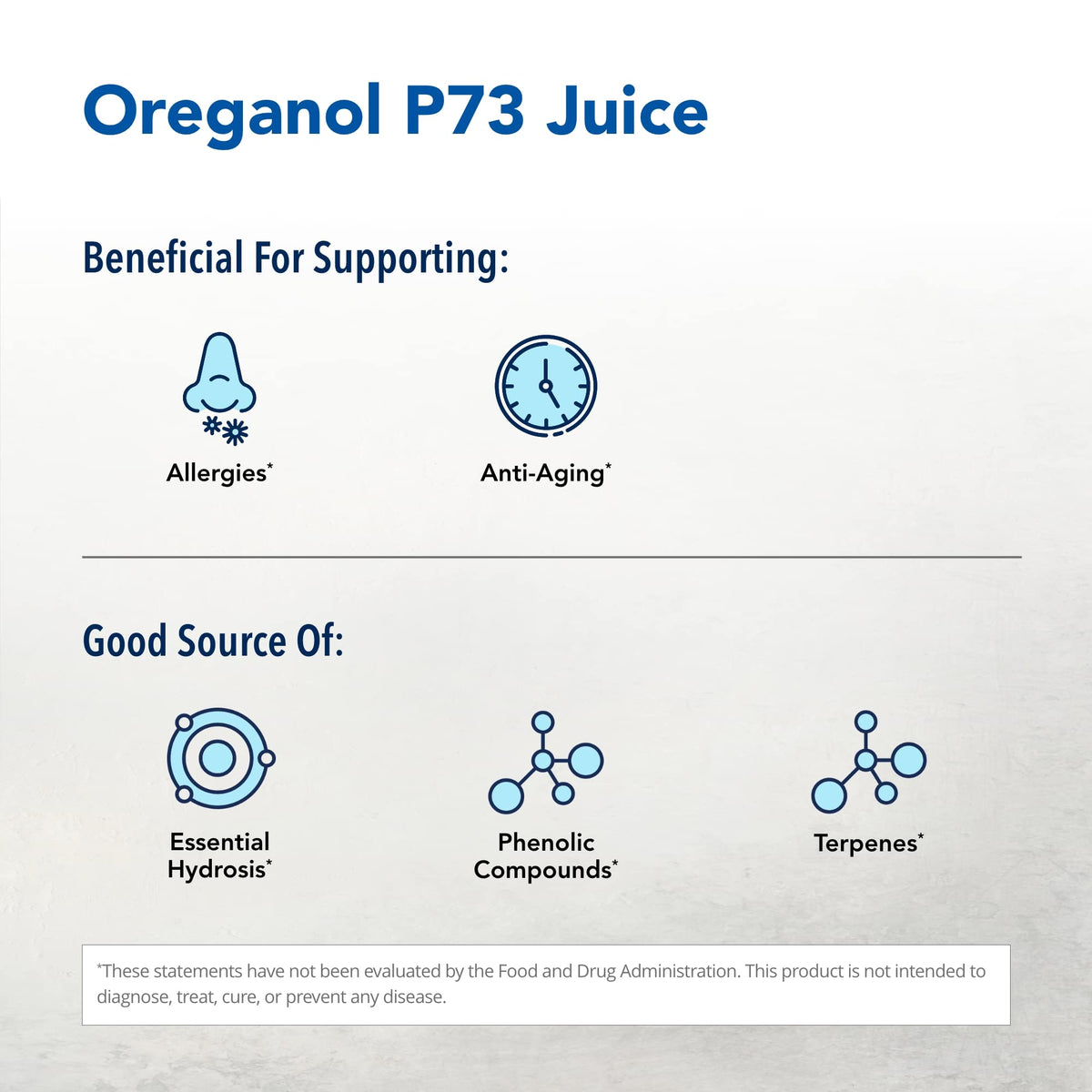 NORTH AMERICAN HERB & SPICE Oreganol P73 Juice - Wild Oregano Oil