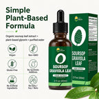 KingHealth Organic Soursop Leaves Extract Drops