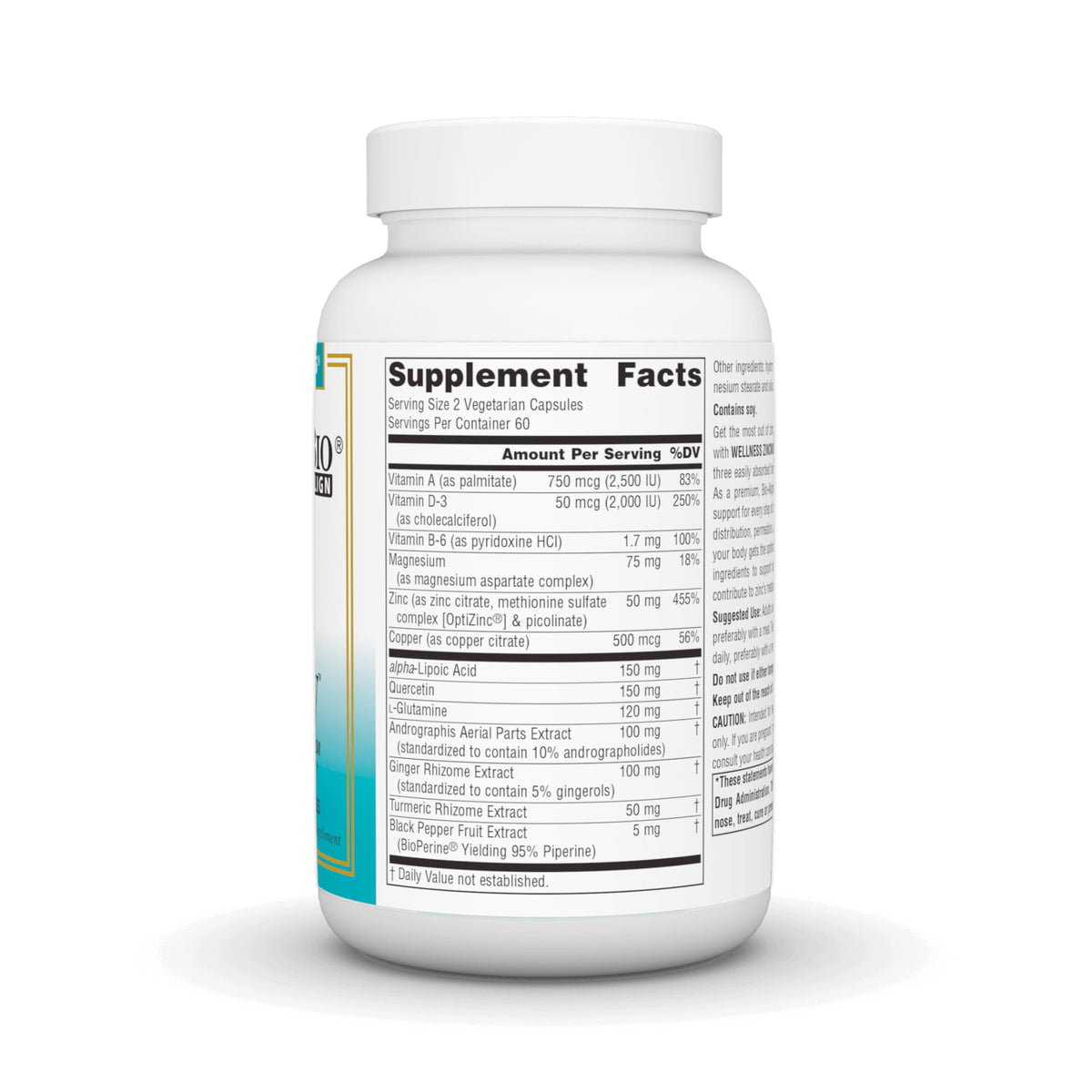 Source Naturals Wellness ZincMunity 50 mg Bio-Aligned Zinc