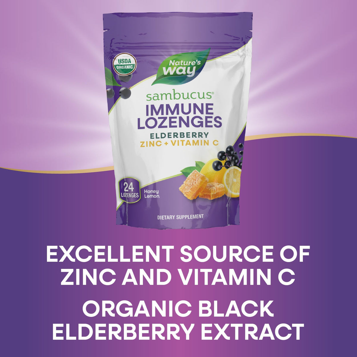 Nature's Way Sambucus Immune Lozenges
