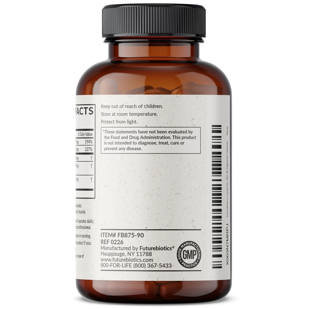 Futurebiotics L-Lysine Defense Immune Support Complex - 90 Vegetarian Capsules - image 7