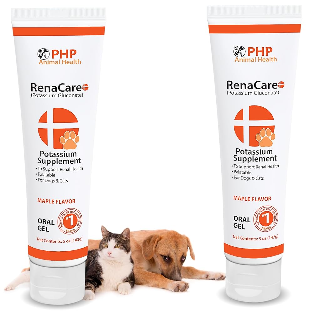 Pet Health Pharma RenaCare K Potassium Gluconate Gel for Dogs & Cats - 10 oz