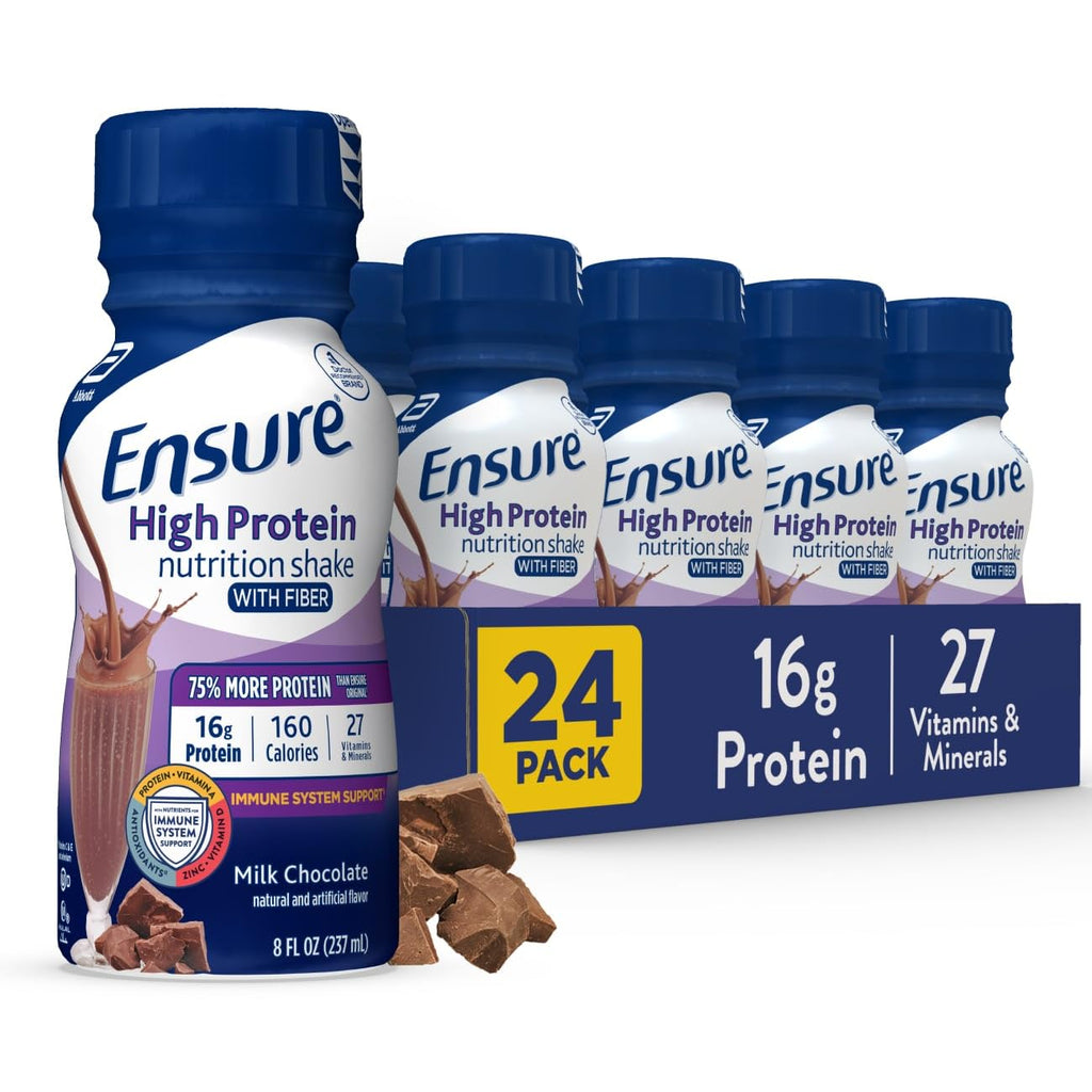 Ensure High Protein Vanilla Nutrition Shake With Fiber