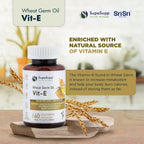 Sri Sri TATTVA Vit-E Wheat Germ Oil 500mg - 60 Capsules - image 7