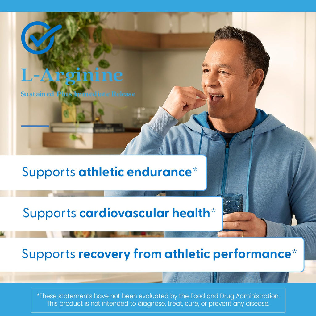 Doctor's Best L-Arginine Supplement - 120 Tablets - image 6