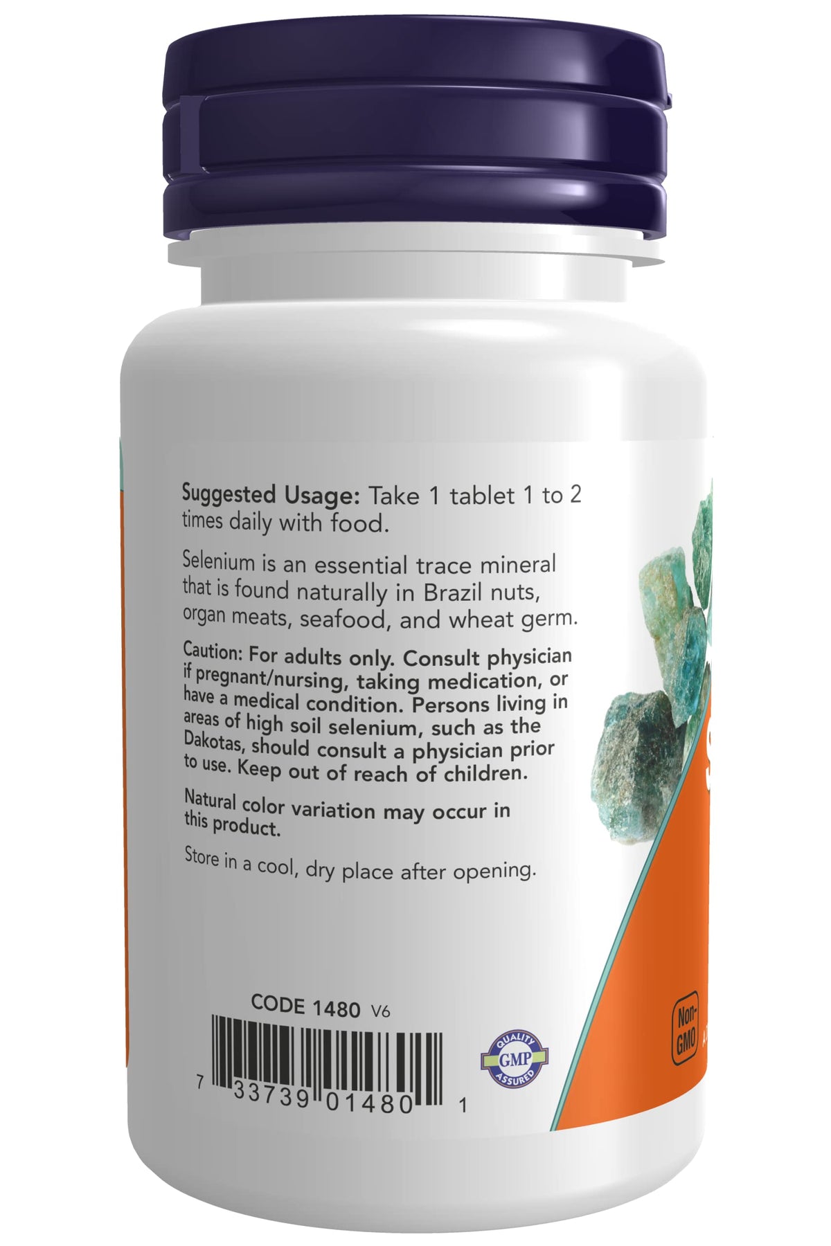NOW Foods Selenium 100 mcg - 100 Tablets - image 3