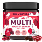 Llama Naturals Real Fruit Gummy Vitamins for Adults