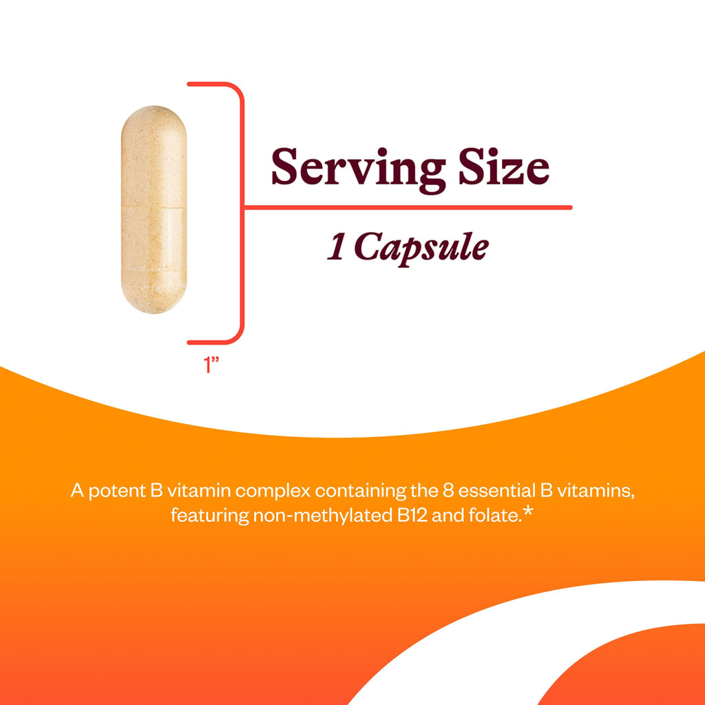 Seeking Health B Complex MF Vitamin B Complex - 100 Capsules - image 3