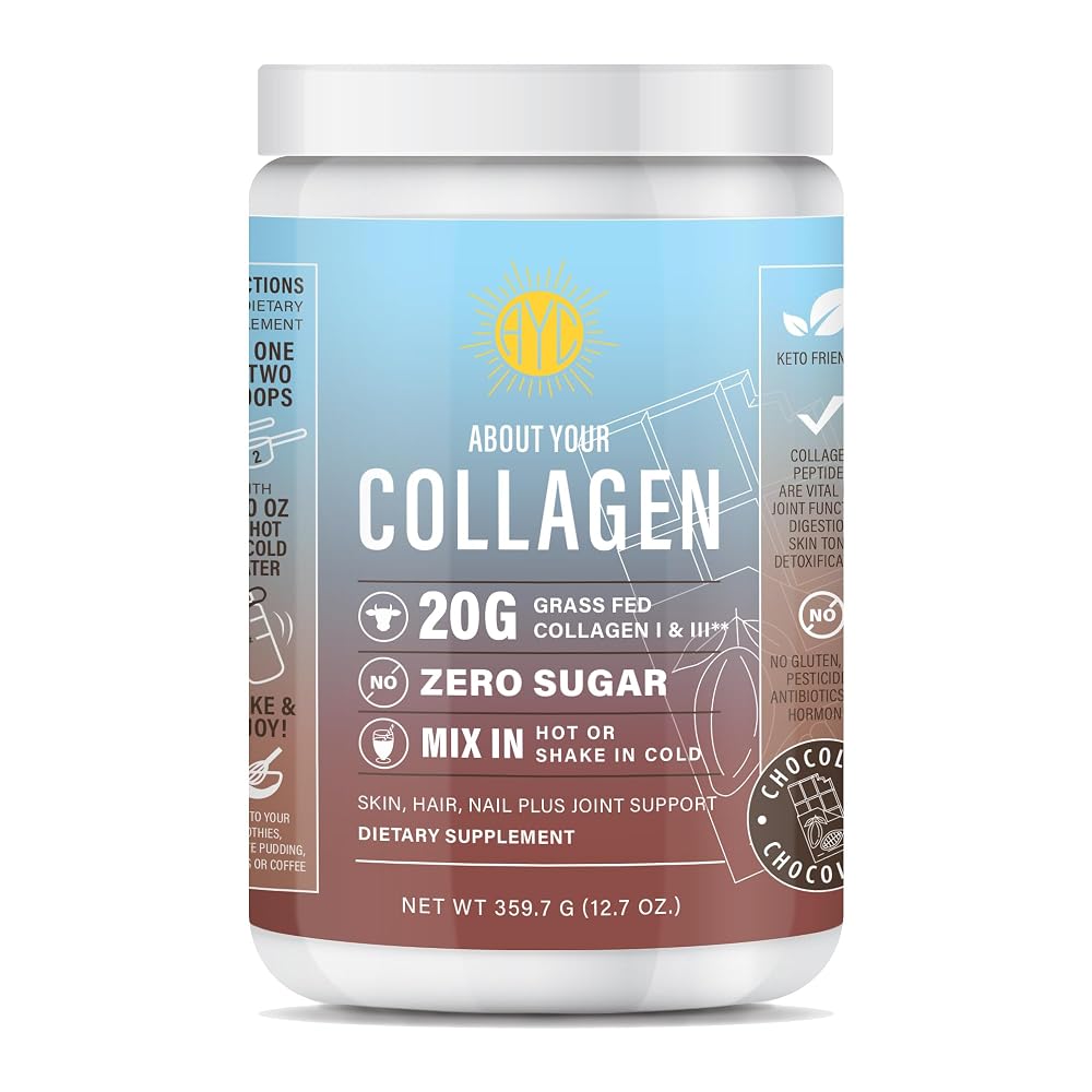 ABOUT YOUR COLLAGEN Chocolate Peptides Powder