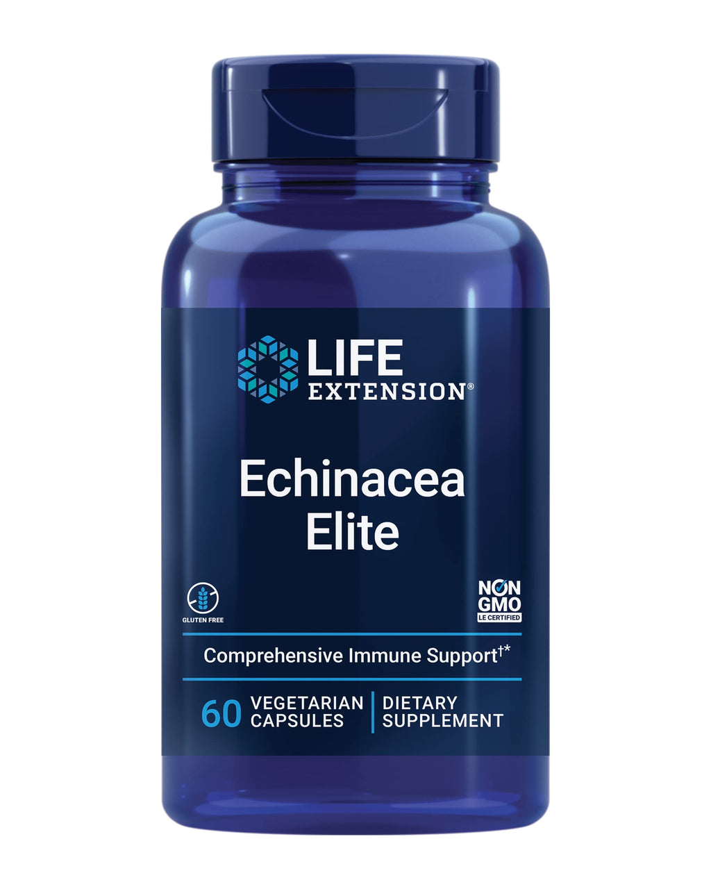 Life Extension Echinacea Elite Dual-Extract Immune Support - 60 Capsules