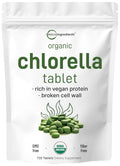 Micro Ingredients Organic Chlorella Tablets 500mg - 720 Tablets