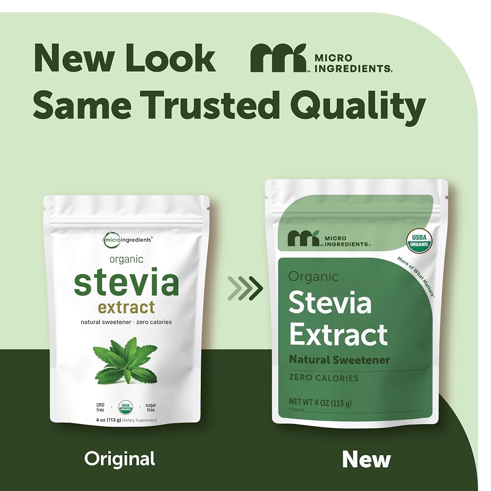 Micro Ingredients Pure Organic Stevia Powder - image 4