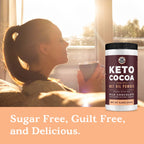 Left Coast Performance Keto Cocoa Hot Chocolate Drink Mix - 8.5oz - image 4