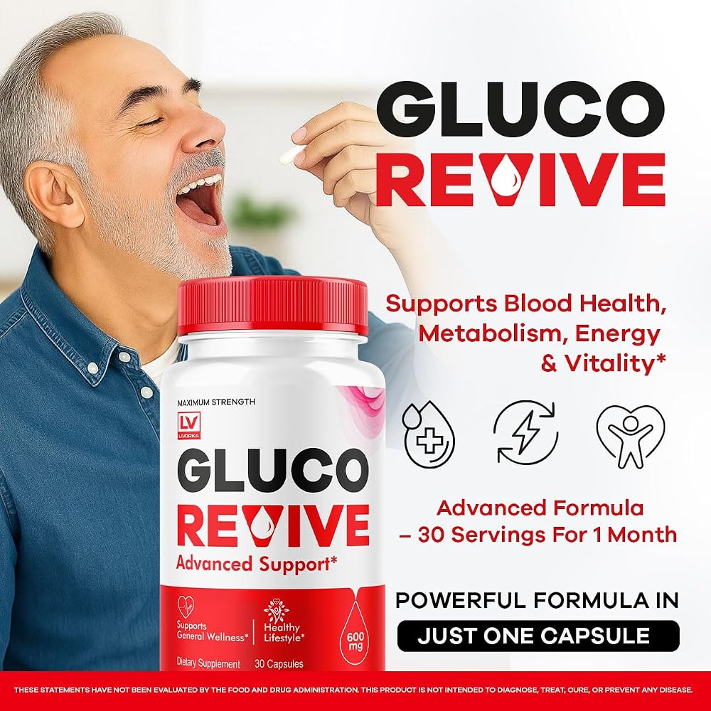 LIVORKA Gluco Revive Capsules - 30 Capsules - image 2