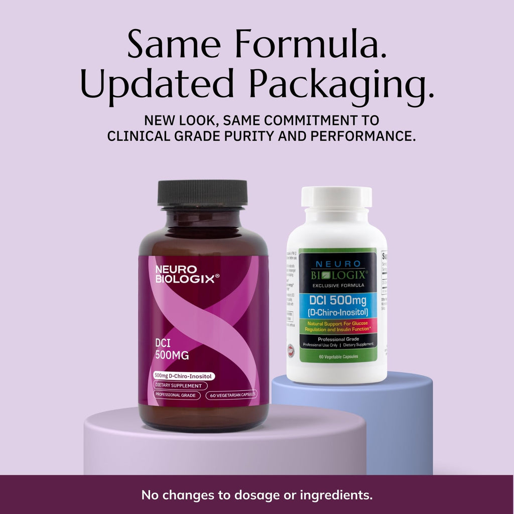 Neurobiologix D-Chiro Inositol 500mg - 60 Vegetable Capsules - image 3