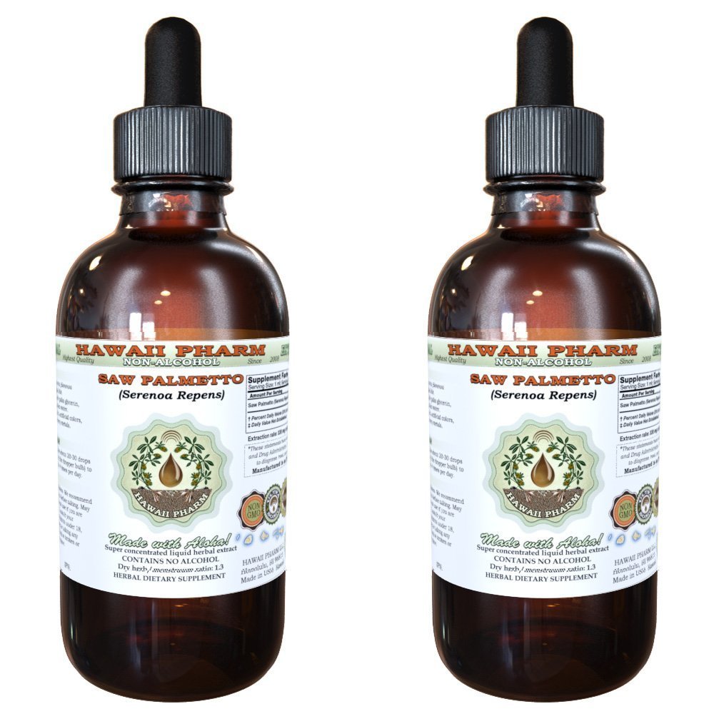 Hawaii Pharm Saw Palmetto (Serenoa repens) Berry Alcohol-Free Extract