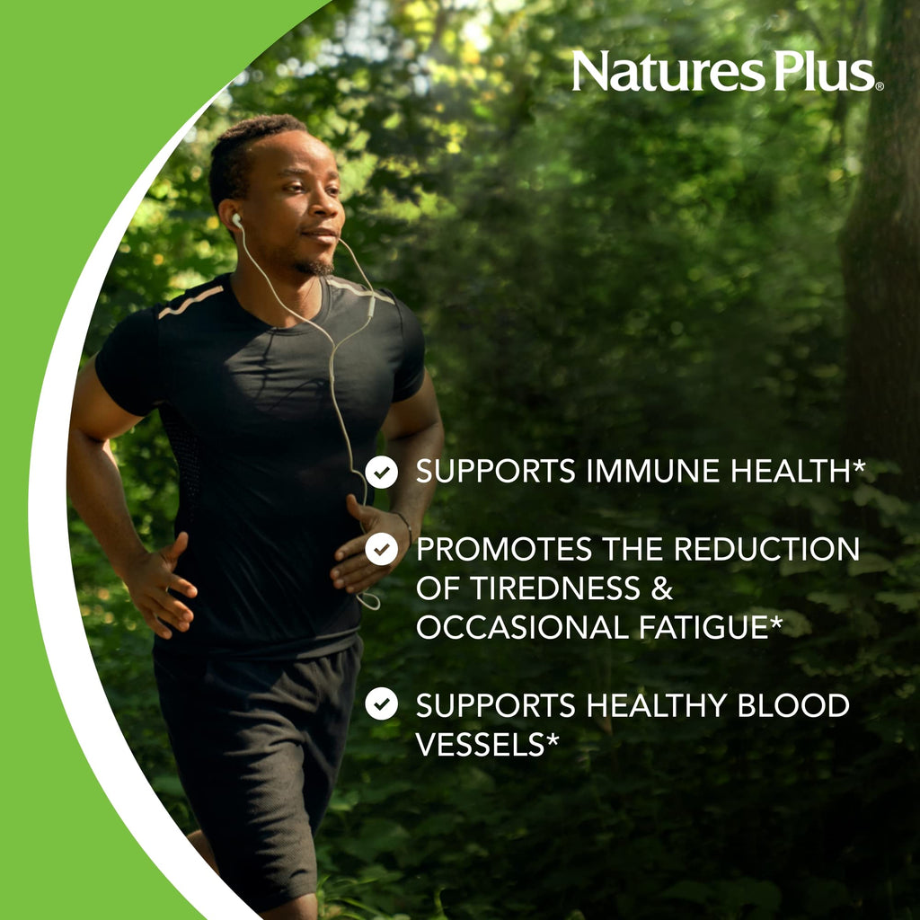 NaturesPlus Orange Juice Jr. Vitamin C 100 mg - 180 Tablets - image 4