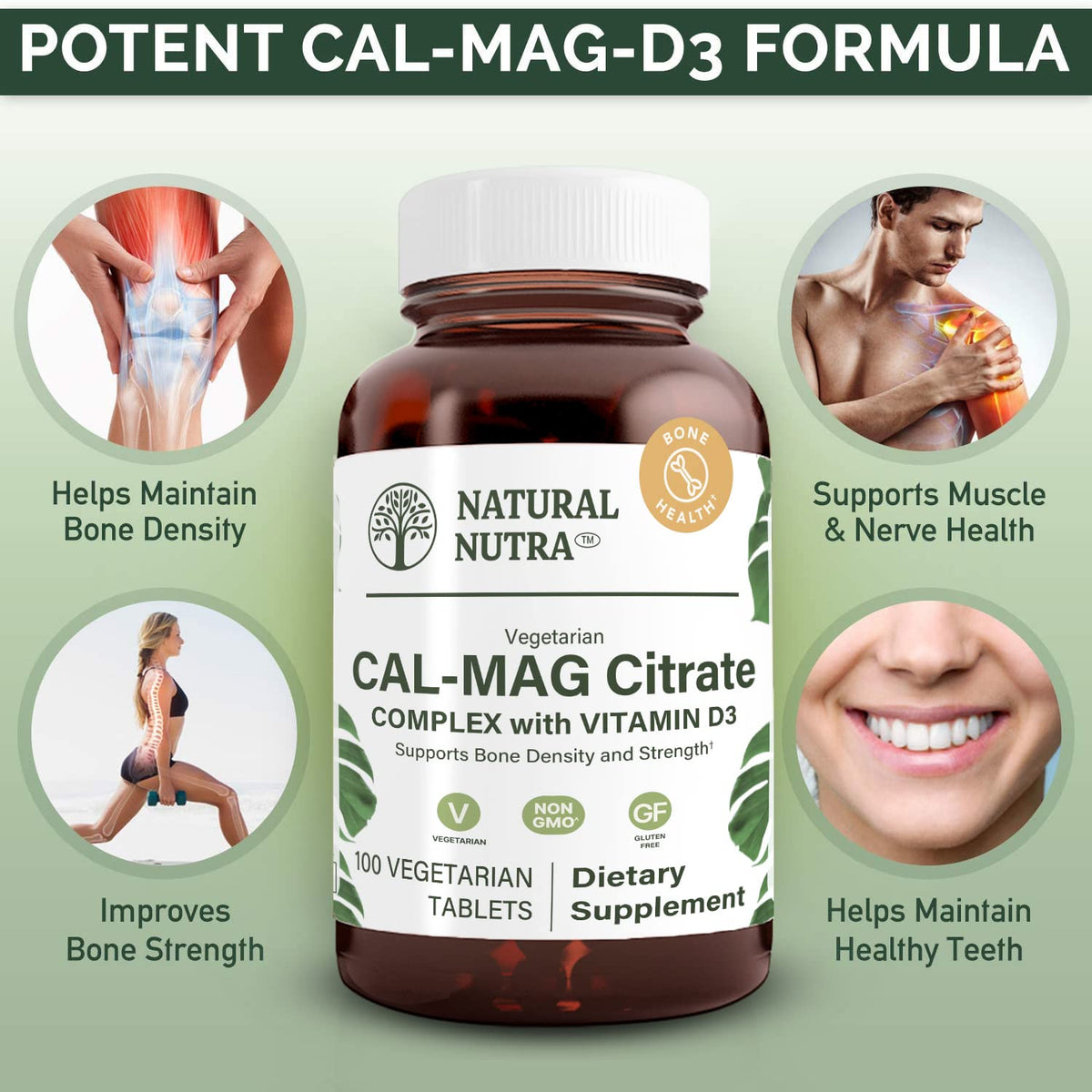 Natural Nutra Cal-Mag Citrate with Vitamin D3 Parent