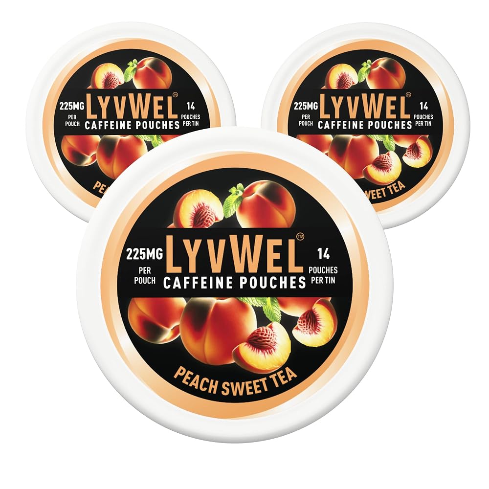LyvWel 225mg Caffeine Pouches